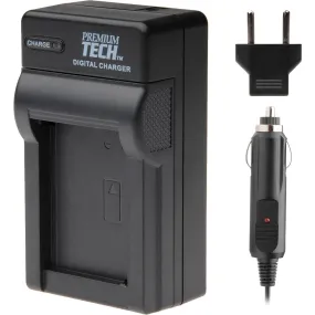 Premium Tech PT-94 Professional Travel Battery Charger Nikon EN-EL24 Battery