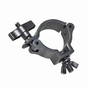 ProX T-C9H-BLK Aluminum Slim M10 O-Clamp with Big Wing Knob for 2" Truss Tube Capacity 165 lbs. Black Finish