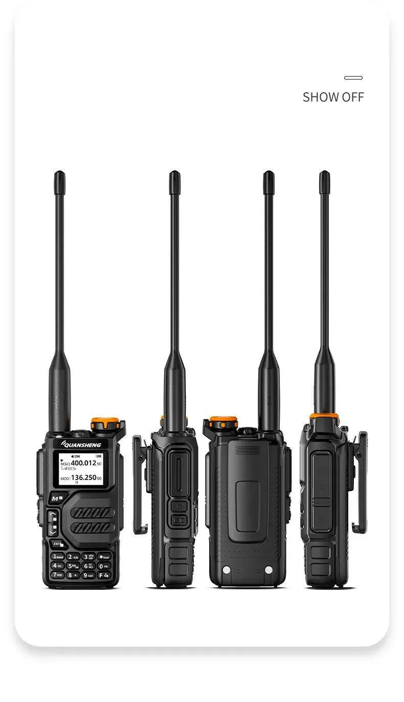 Quansheng UV K5 Walkie Talkie Portable Radio Am Fm Two Way Radio Commutator Station Amateur Ham Wireless Set Long Range Receiver