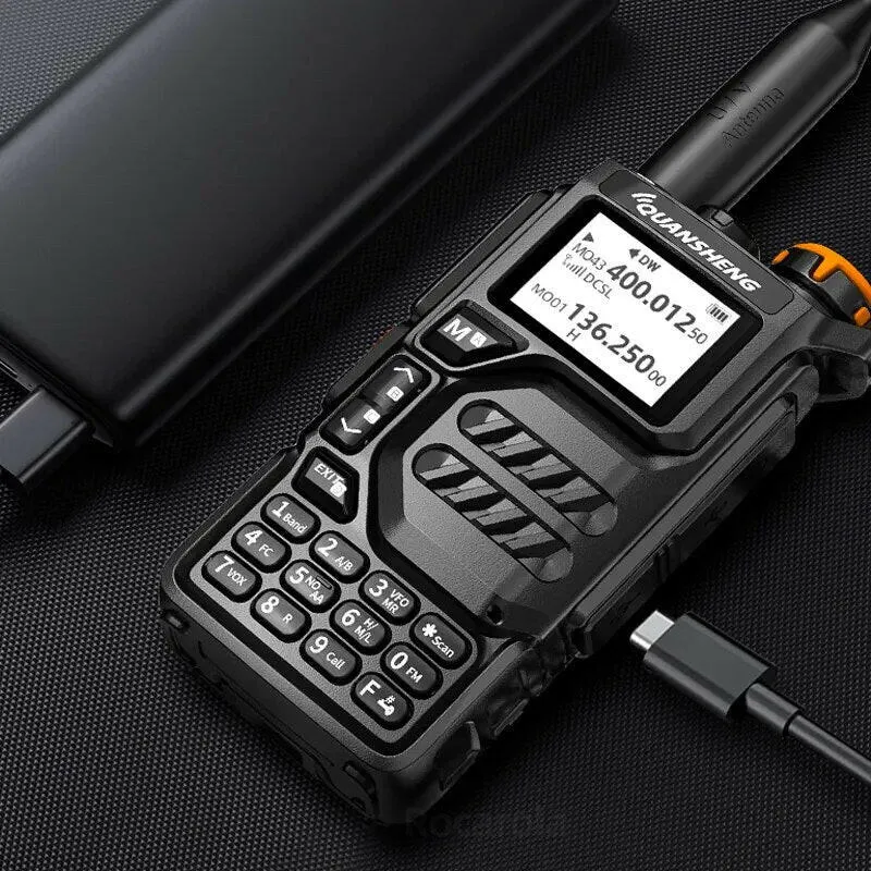 Quansheng UV K5 Walkie Talkie Portable Radio Am Fm Two Way Radio Commutator Station Amateur Ham Wireless Set Long Range Receiver