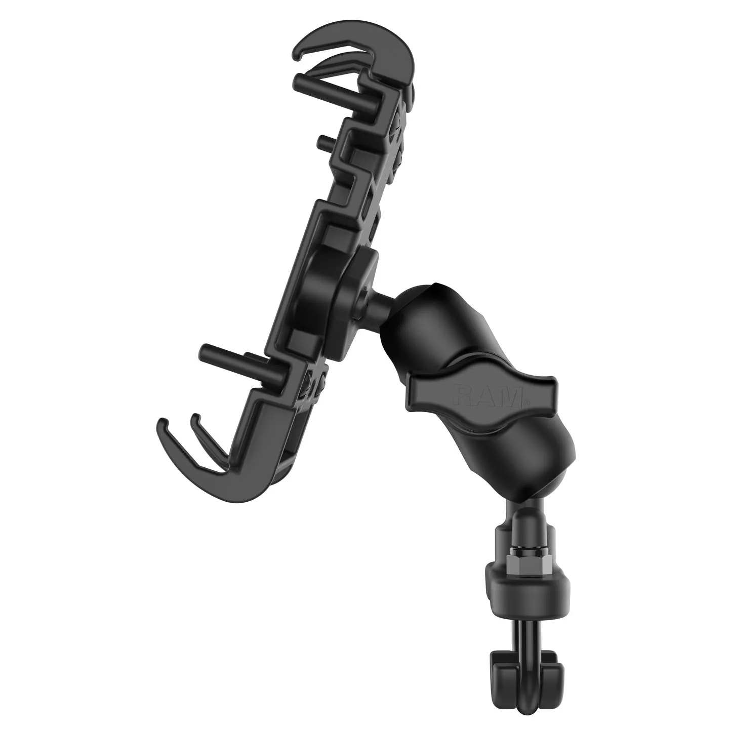 Ram Quick-Grip Phone Mount w/ Handlebar U-Bolt Base - Short | RAM-B-149Z-A-PD3U