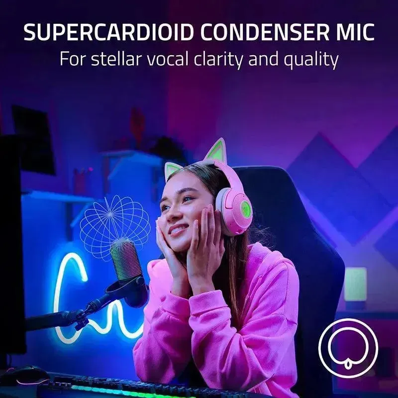 Razer Seiren V3 Chroma RGB  Supercardioid Condenser Mic