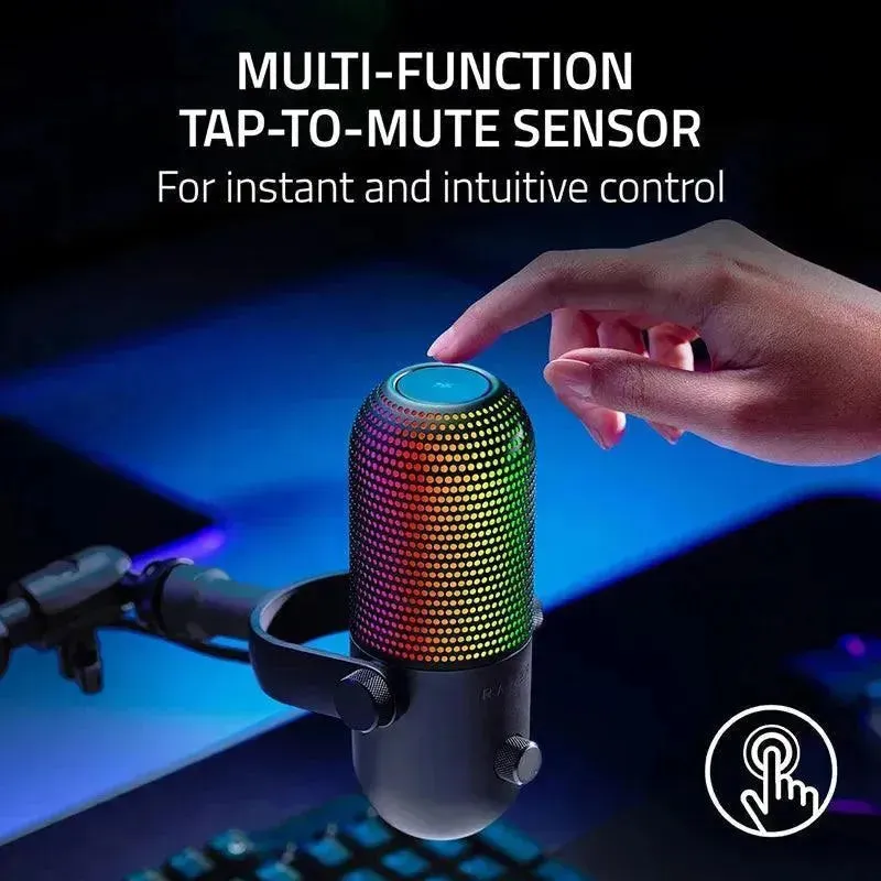 Razer Seiren V3 Chroma RGB  Supercardioid Condenser Mic