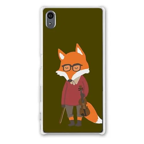 Red Fox Violinist Designer Phone Cases