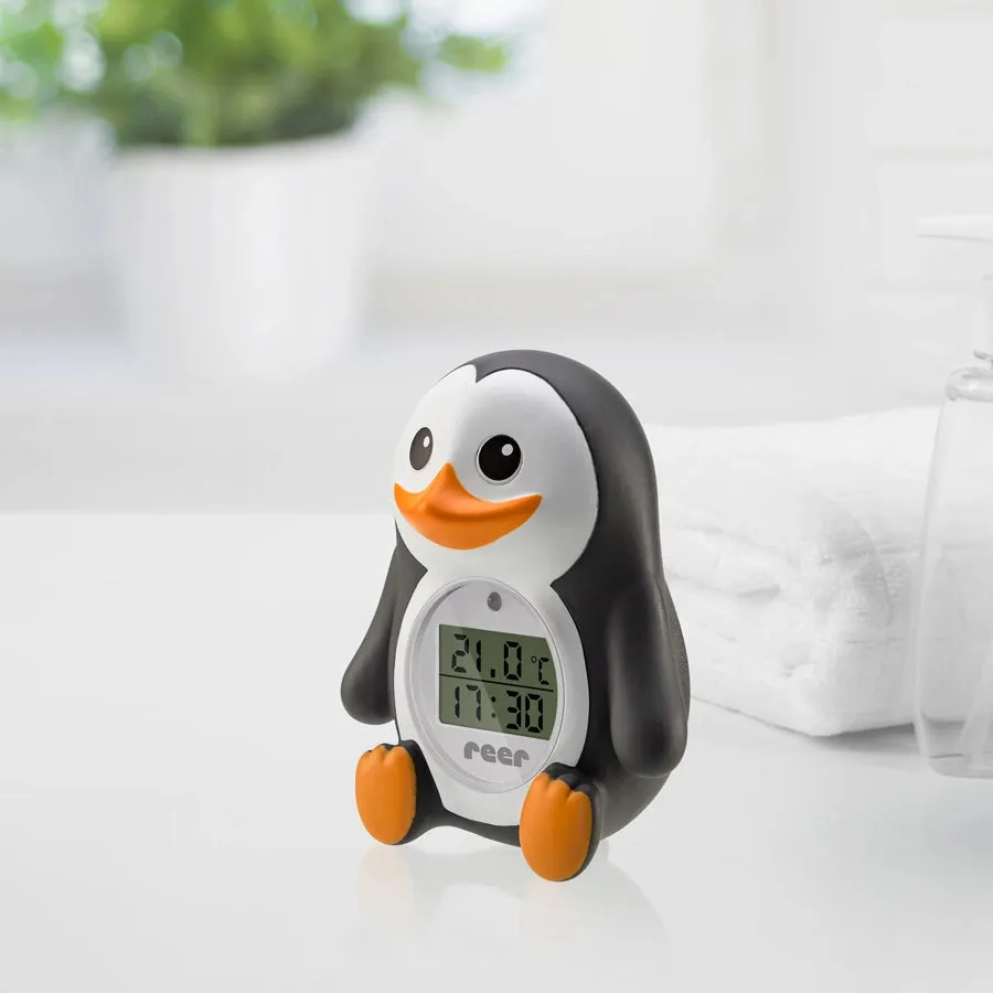 Reer My Happy Pingu 2in1 digital bath and room thermometer