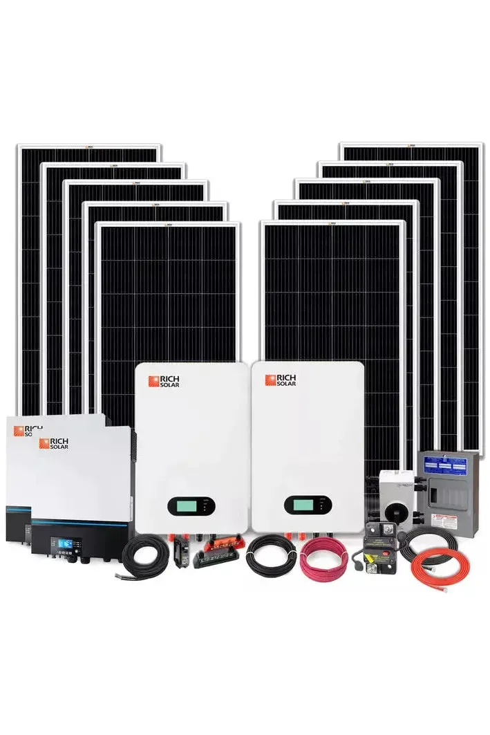 Rich Solar 2000W 48V 240VAC Solar Cabin Kit