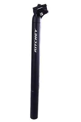 RITCHEY LIGHTWEIGHT ALLOY TWO PIECE SEAT POST 27.2mm x 350mm SEAT PIN MATT BLACK