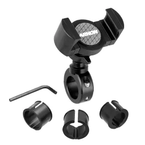 RoadVise® XL Motorcycle Phone Mount - Black Aluminum