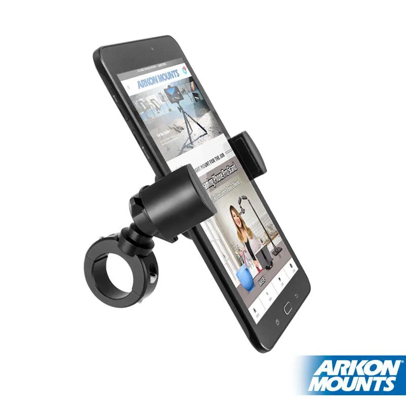 RoadVise® XL Motorcycle Phone Mount - Black Aluminum