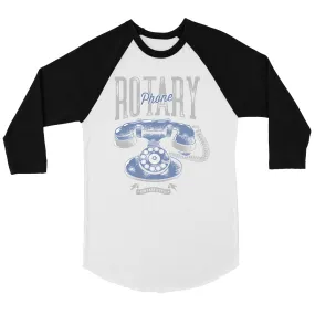 Rotary Phone Mens Baseball Shirt