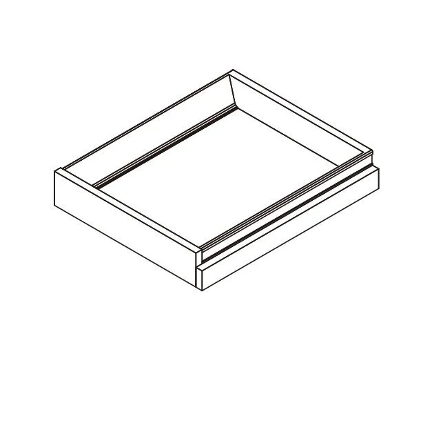 RTA - White Shaker - Roll Out Tray - Base Cabinet | 33" W