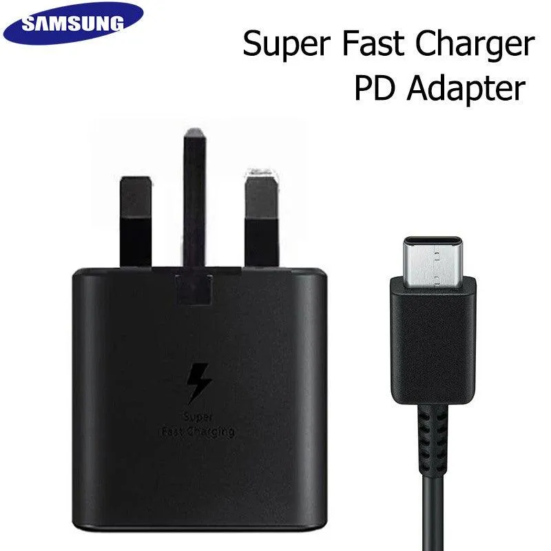 Samsung 25W Fast Charging USB C to Type C Charger with Cable