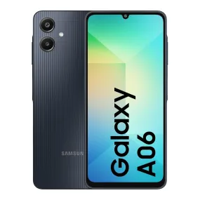 Samsung Galaxy A06 (Black, 4GB RAM, 64GB Storage)| 50 MP Main Camera| Upto 8GB RAM with RAM Plus| MediaTek Helio G85| 5000 mAh Battery Knox Vault: Security & Privacy| Fingerprint Sensor