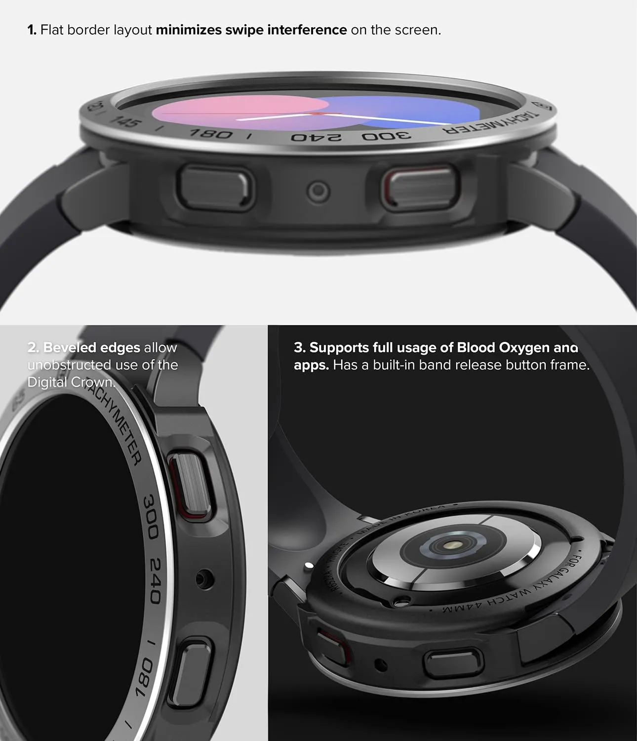 Samsung Galaxy Watch 5 40mm | Air Sports Bezel Combo Pack| Black   40-10