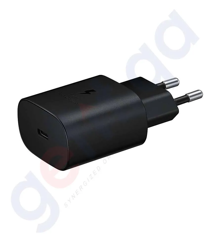 SAMSUNG TRAVEL ADAPTOR TYPE C BLACK- TA20UBECGAE