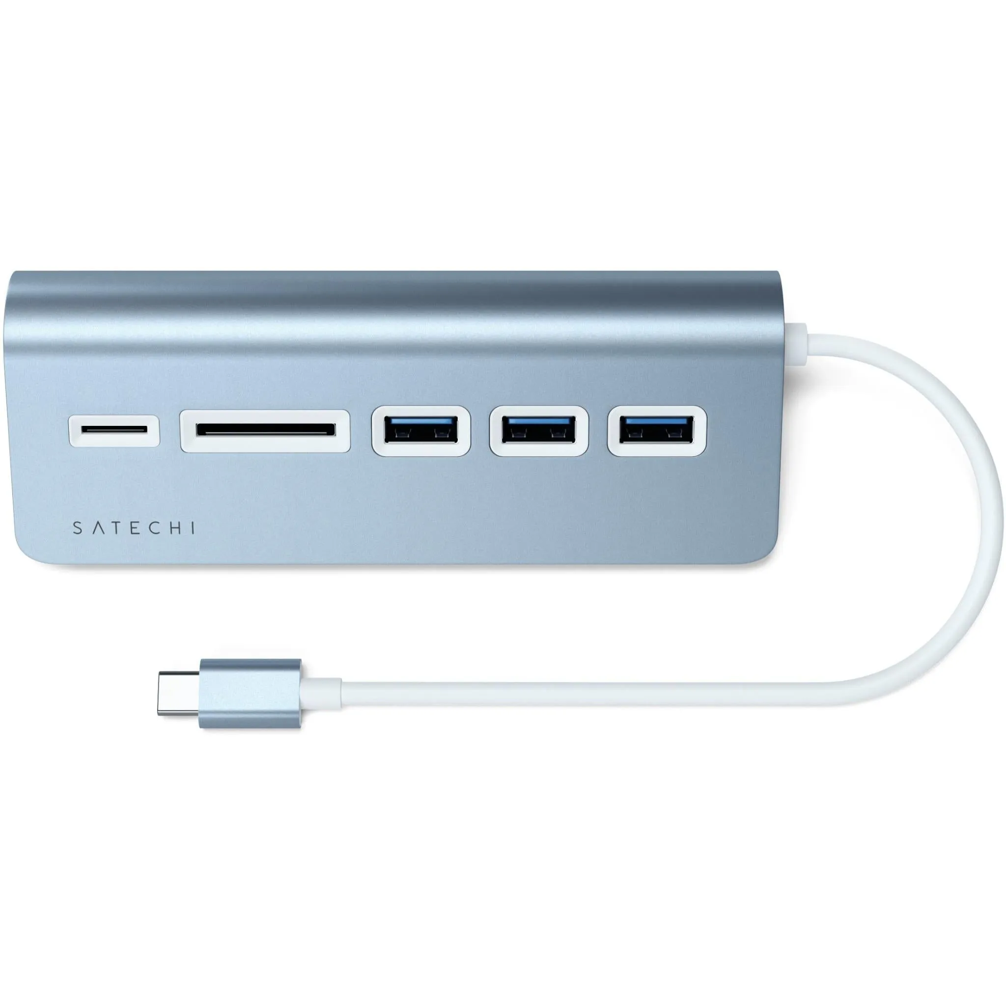 Satechi USB-C Combo Hub for Desktop (Blue)