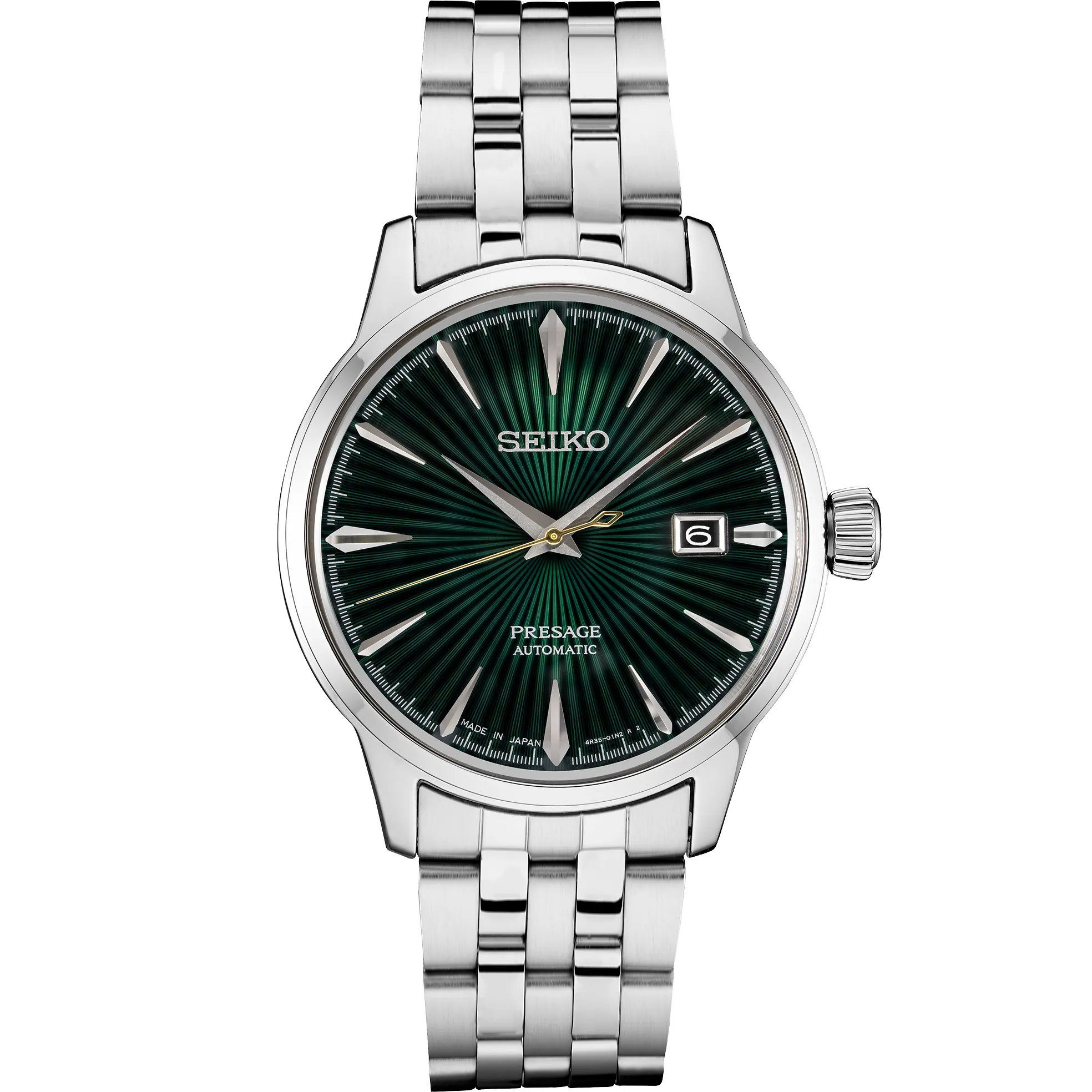 Seiko Presage SRPE15 Cocktail Time Green Dial Watch