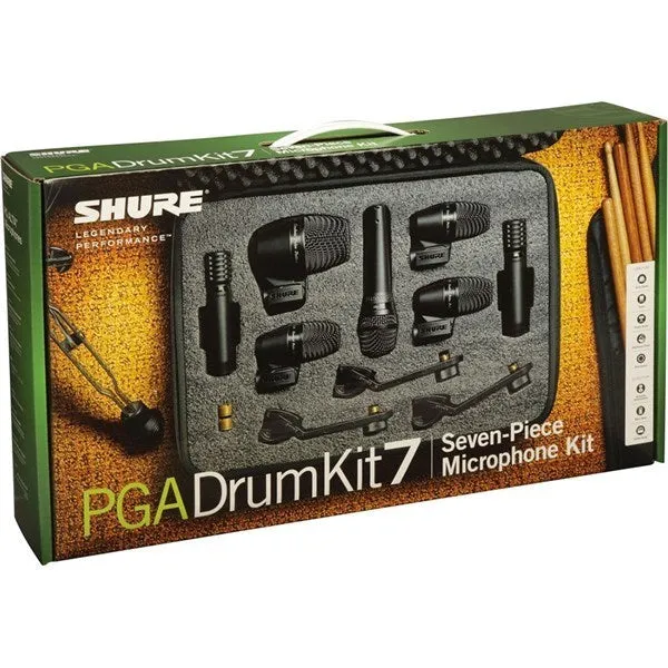 Shure PGA 7-Piece Drum Microphone Kit