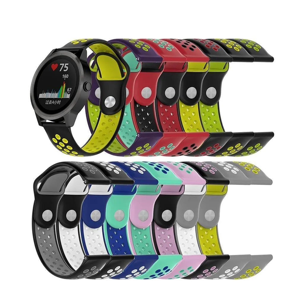 Silicone Sports Straps Compatible with the Garmin Vivomove Trend