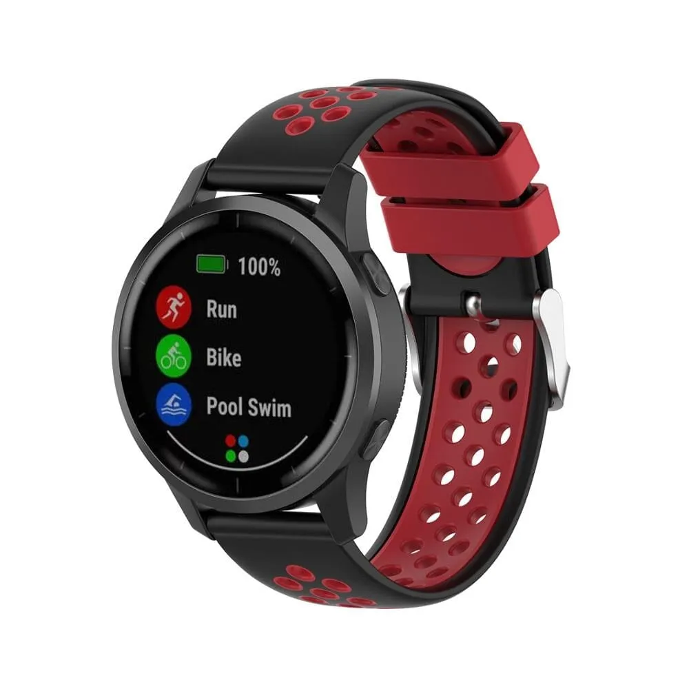 Silicone Sports Straps Compatible with the Xiaomi Amazfit Stratos, Stratos 2