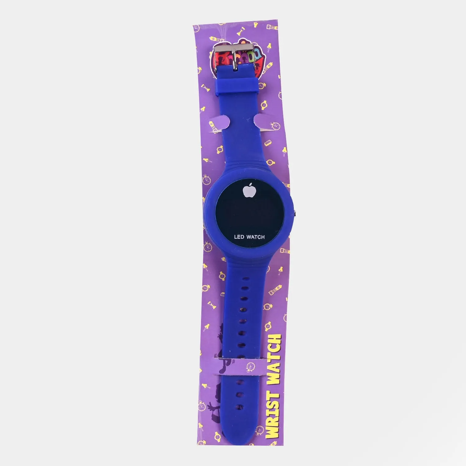 Silicone Strap Digital Sports Wrist Watch for Kids