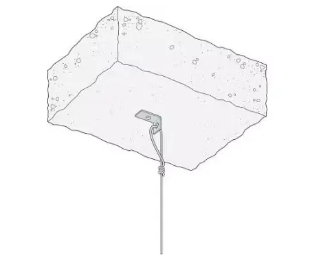 Simpson PCLDPA-131 PCLDPA Powder-Actuated 90° Ceiling Clip with 1-5/16 in. Pin (100-Qty)