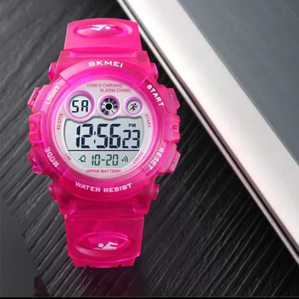 SKMEI Kids Digital Watch, 50M Waterproof, Sports, LED Light