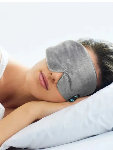 Sleeping Mask With Bluetooth Headphones