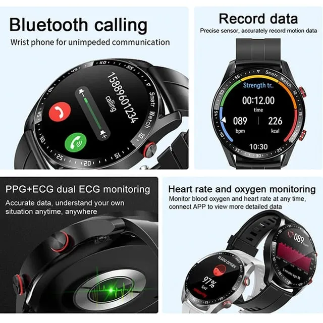 Smart Watch Bp Heart Rate Fitness Tracker Sports Watch CVR0