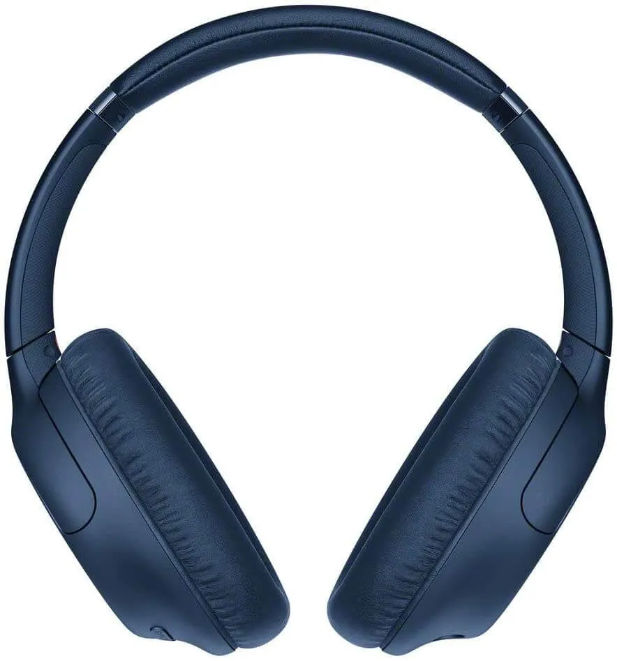 Sony WHCH710NLCE7 Wireless Over Ear Noise Cancelling Headphones - Blue