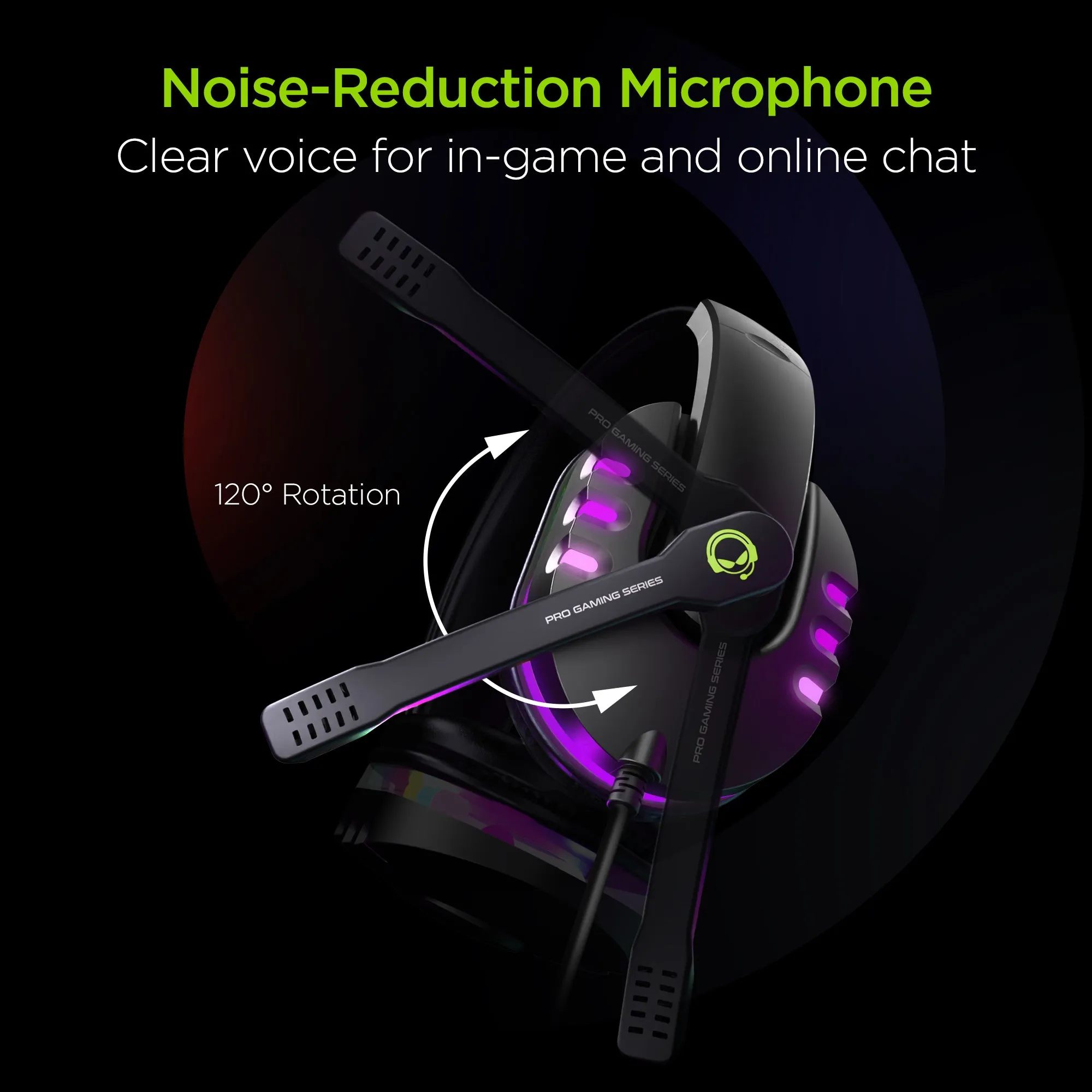 SoundRecon RGB LED Gaming Headset