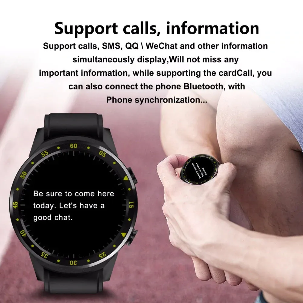 Sports Pedometer GPS Smart Watch With Camera Support