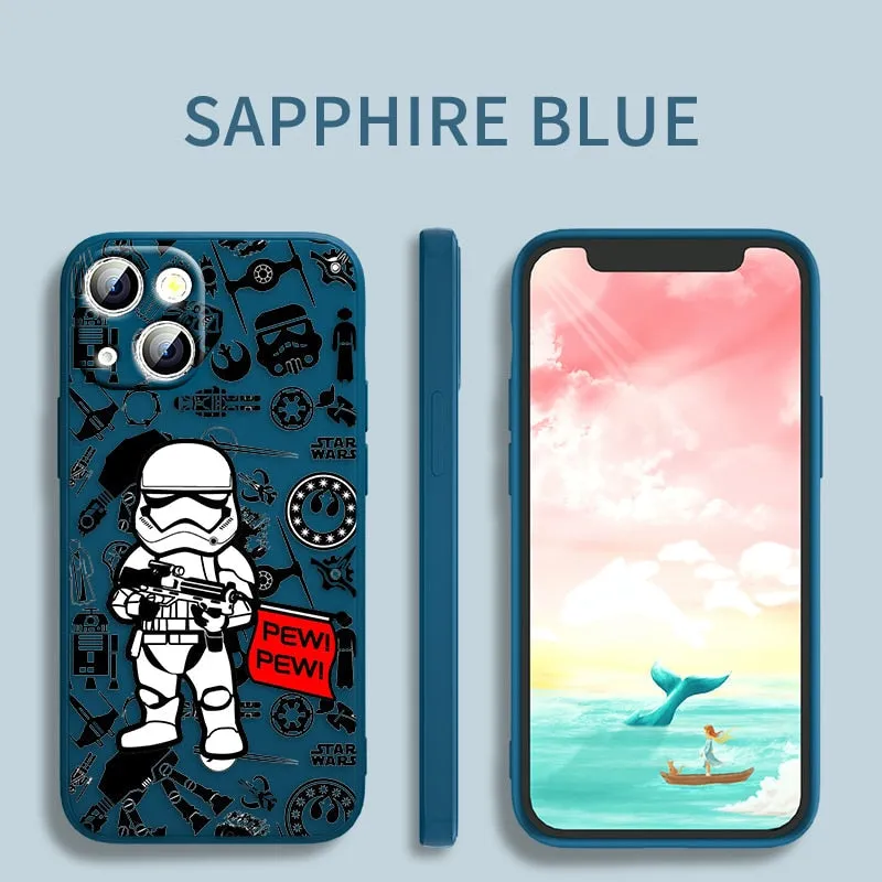 Star Wars Kawai iPhone Case Collection (Variants Available)