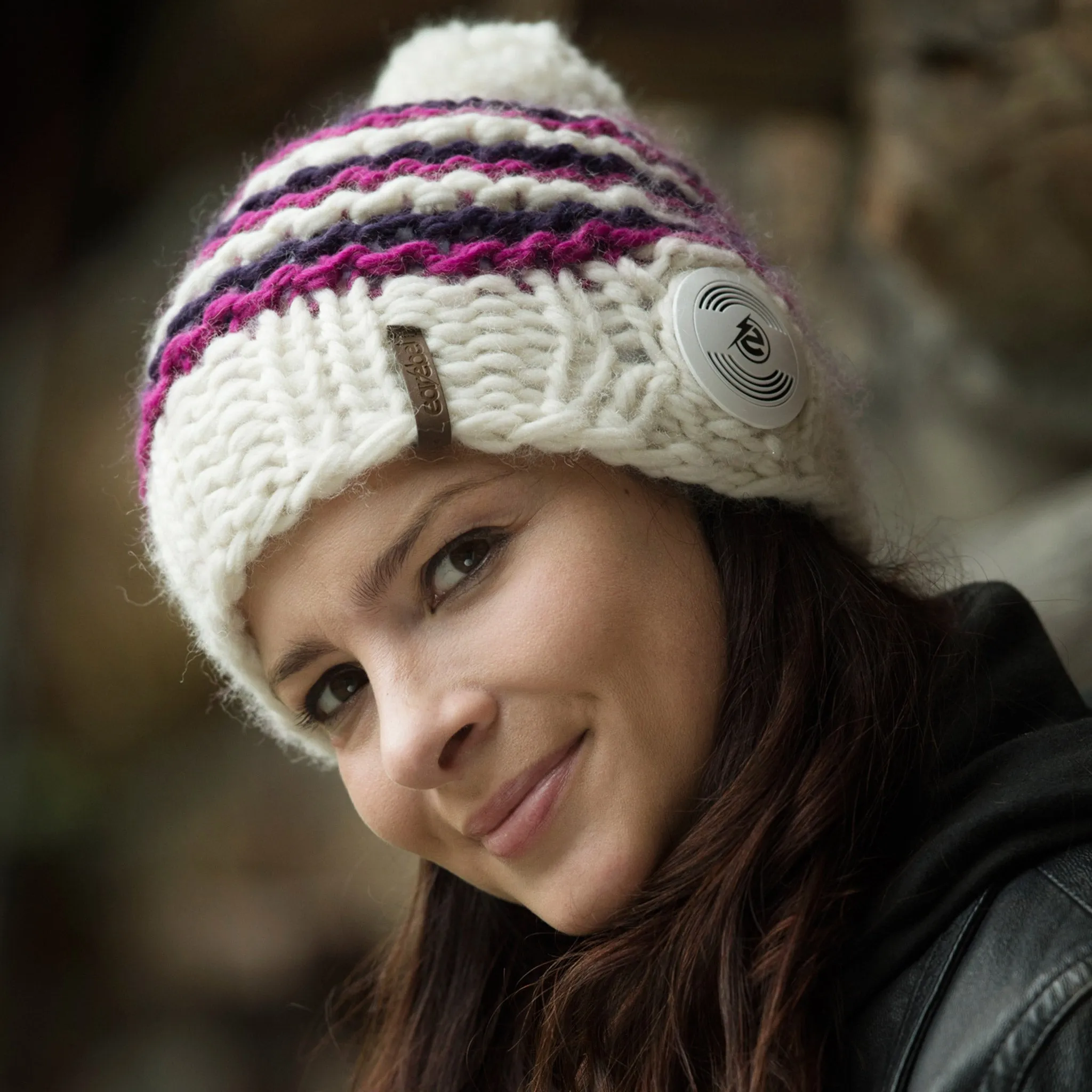 STRIPED BEANIE