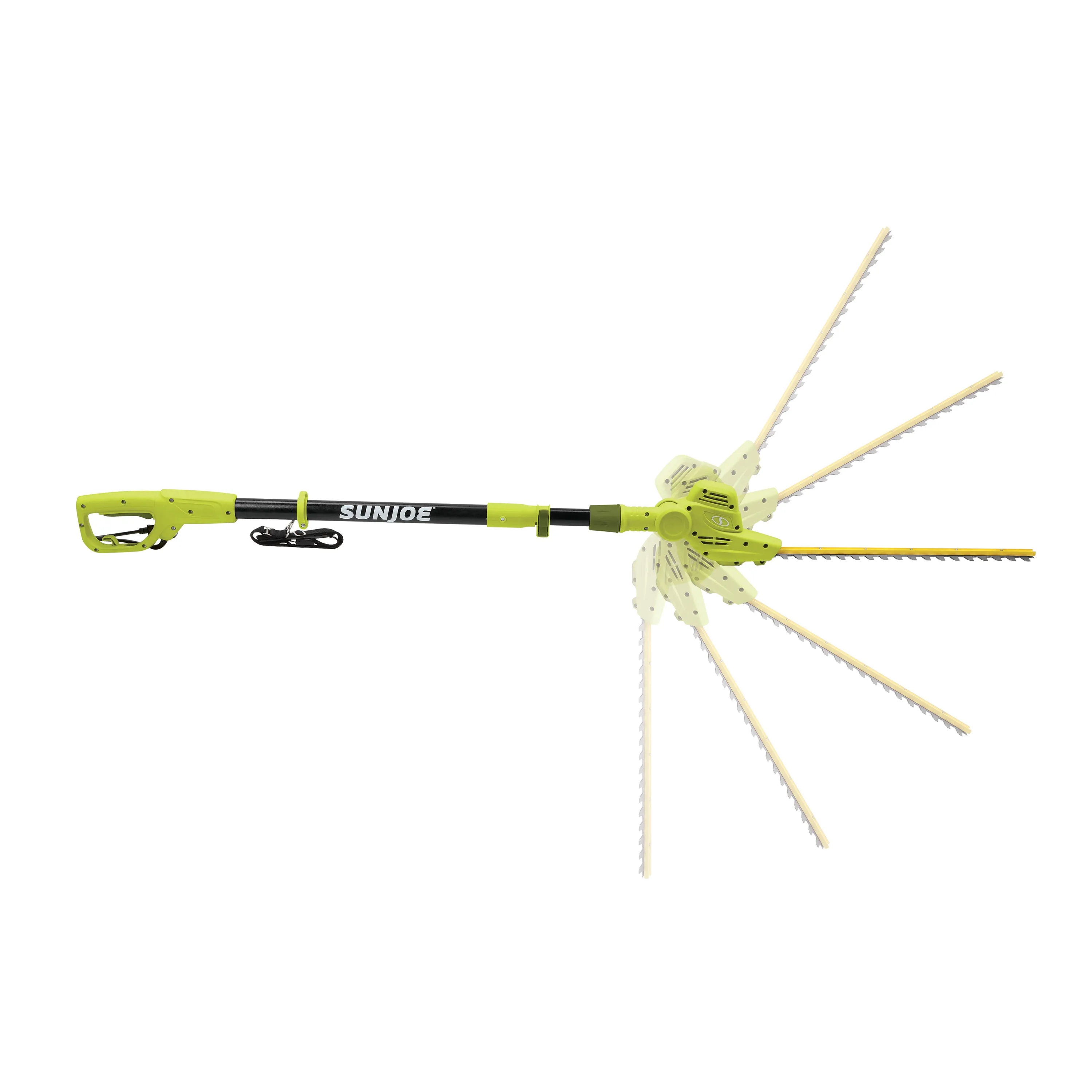 Sun Joe SJH901E Electric Pole Hedge Trimmer | 18-Inch | 3.8-Amp | Multi-Angle