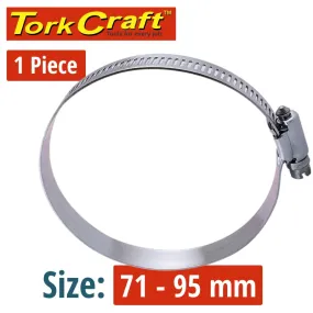 TORK CRAFT HOSE CLAMP 71-95MM EACH K5 HC71-95