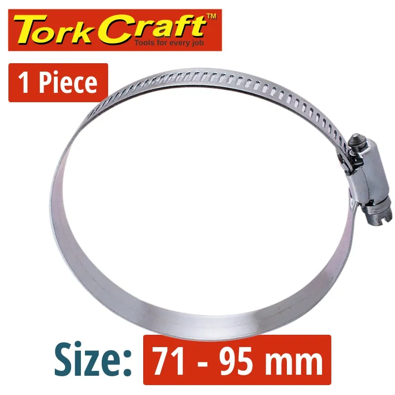 TORK CRAFT HOSE CLAMP 71-95MM EACH K5 HC71-95