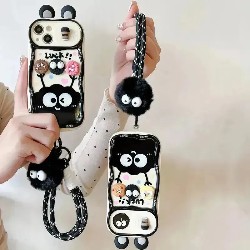 Totoro Push Window Phone Case (For iPhones)