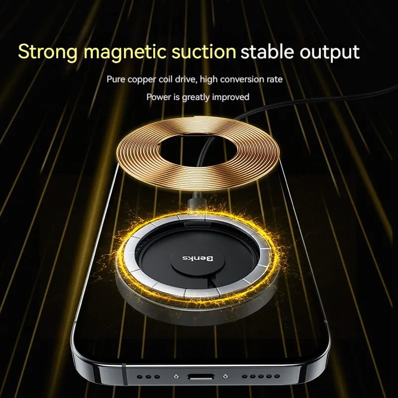 Transparent Ultimate Magnetic Wireless Fast Charger