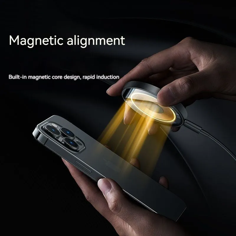 Transparent Ultimate Magnetic Wireless Fast Charger