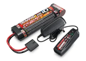 Traxxas Power Cell 7C 8.4V NiMH Battery 3000mAh, Charger, 2983