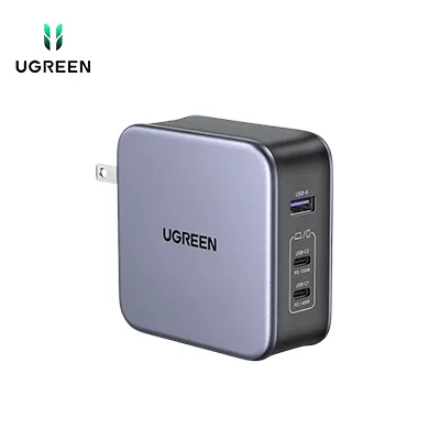 UGREEN Nexode 140W USB C GaN Charger-3 Ports Wall Charger