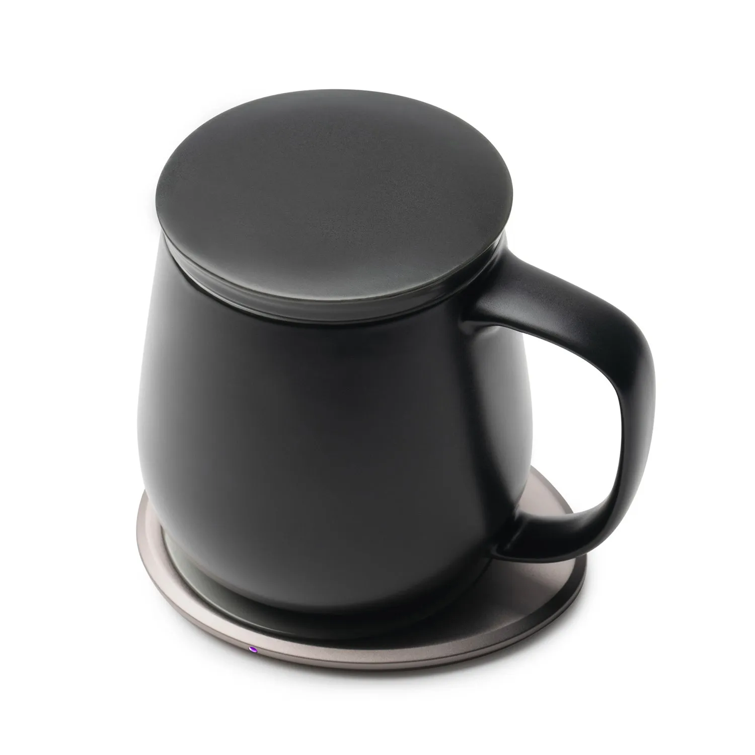 Ui Plus Self-Heating Ceramic Mug & Wireless Charger (18oz)