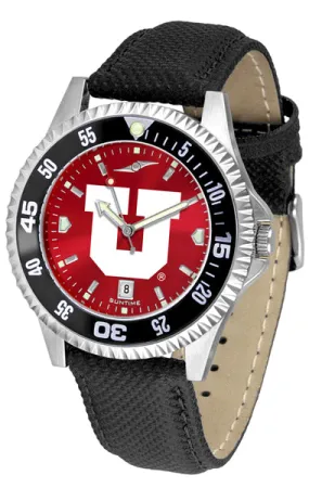 Utah Utes Competitor Men’s Watch - AnoChrome - Color Bezel