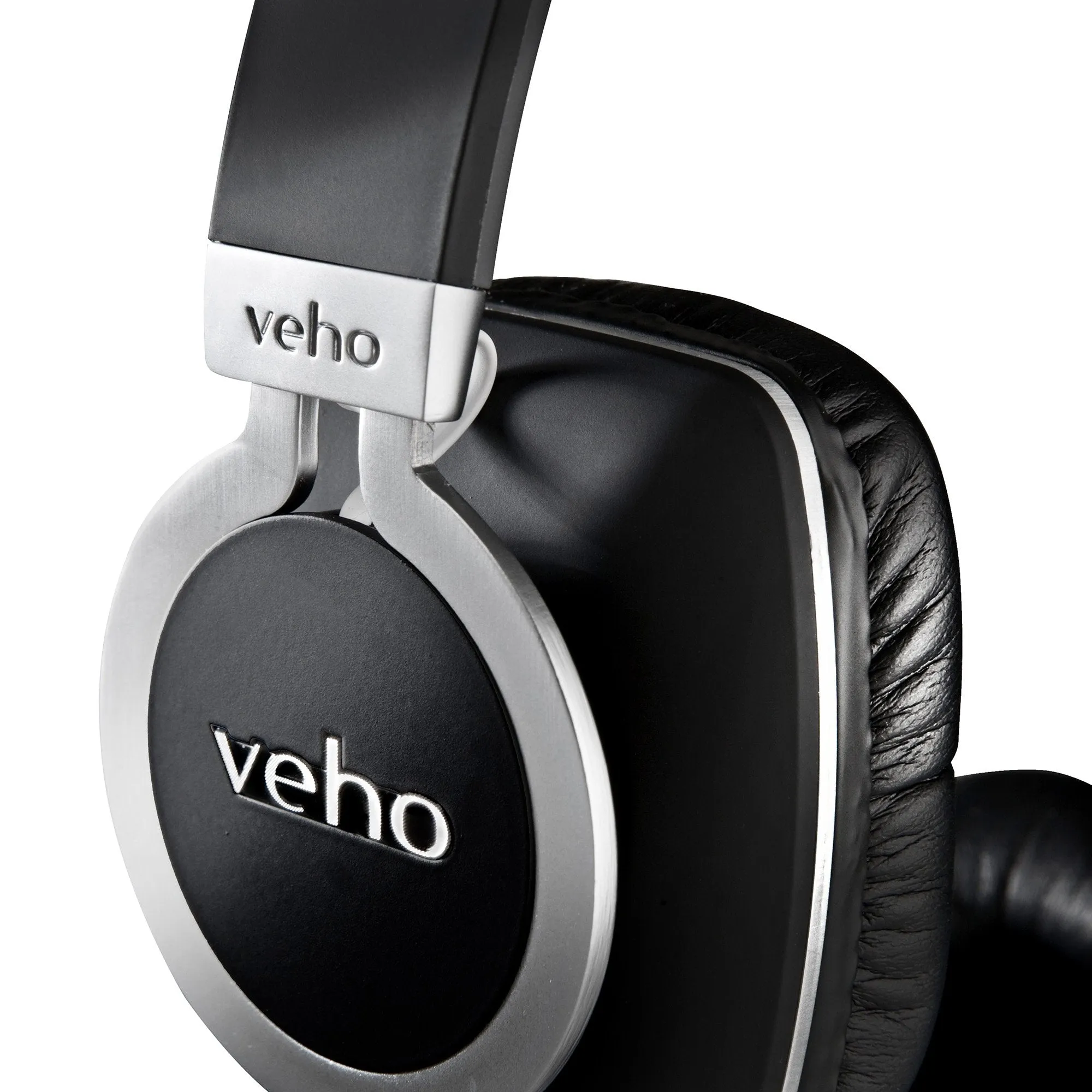 Veho Z-8 Designer Aluminium Headphones with Detachable Flex Cord System and Folding Design