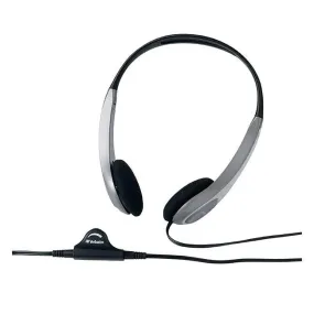 Verbatim headset with volume control