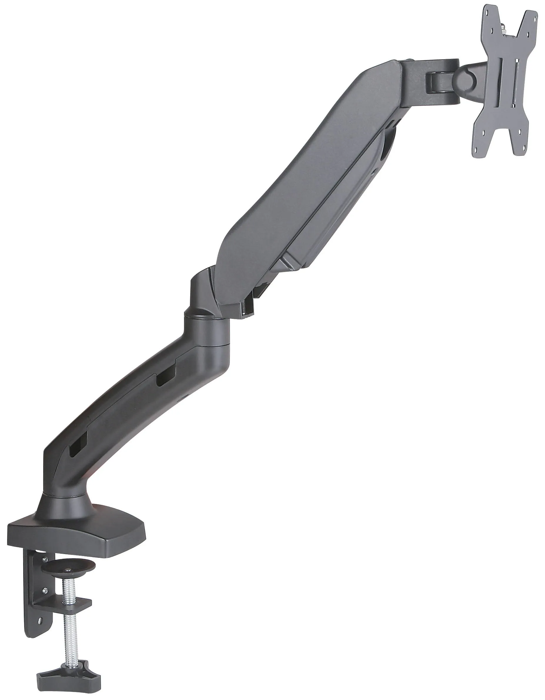 Visby Ergonomic Gas Assisted Single Monitor Arm