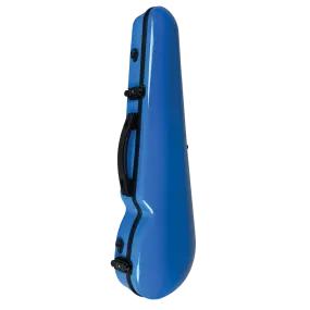 Vivo Polycarbonate Shaped Violin Case 3/4 Bright Blue