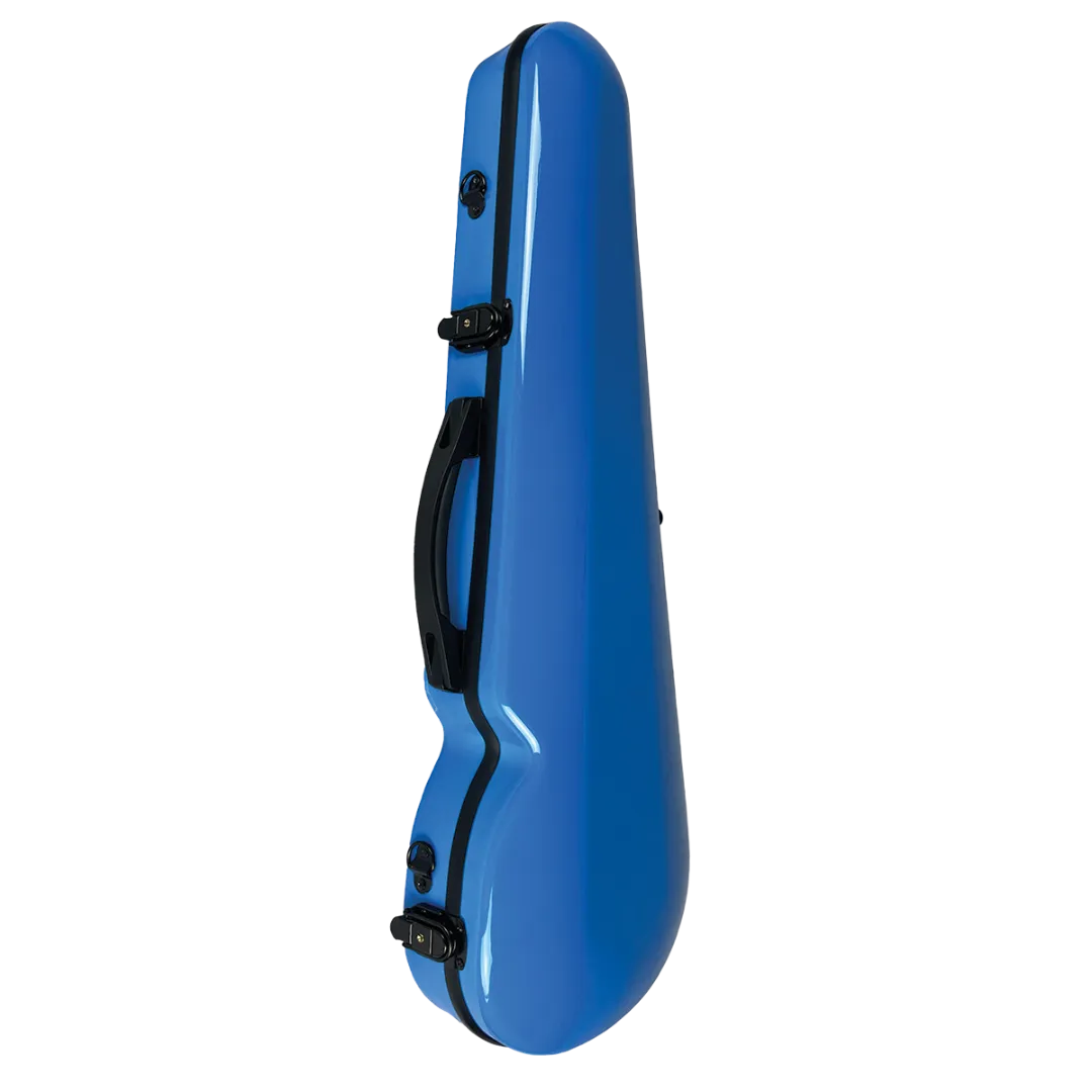 Vivo Polycarbonate Shaped Violin Case 3/4 Bright Blue