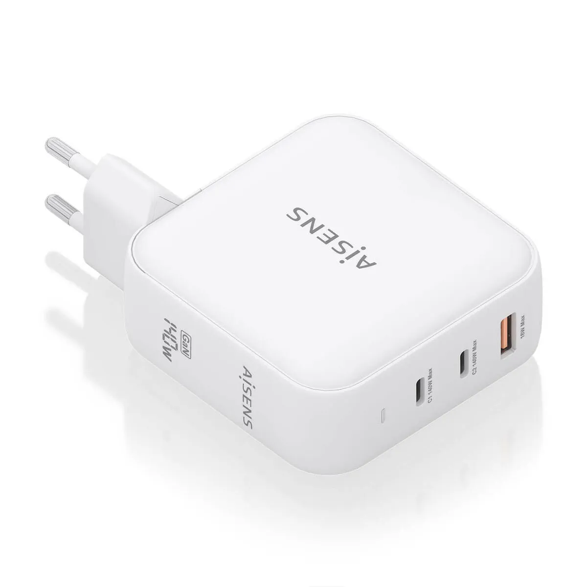 Wall Charger Aisens ASCH-140W3P030-W White 140 W (1 Unit)